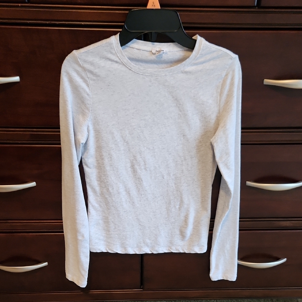 Garage long sleeve gray t-shirt